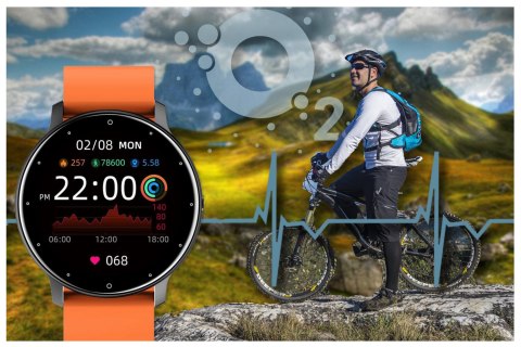 SMARTWATCH UNISEX GRAVITY GT1-9 - PULSOMETR, WŁASNE TARCZE (sg015i) SMARTWATCH UNISEX GRAVITY GT1-9 - PULSOMETR, WŁASNE TARCZE (sg015i)