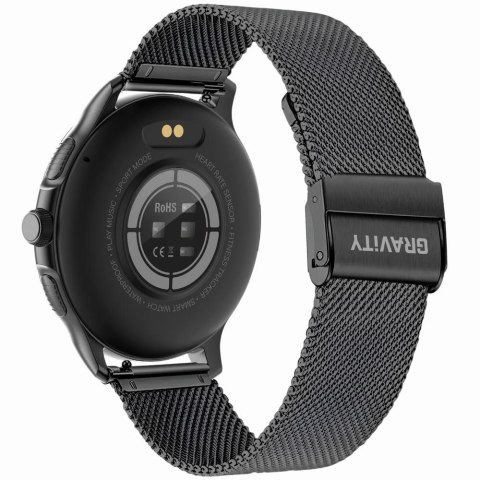SMARTWATCH UNISEX GRAVITY GT12-2 - ROZMOWY BLUETOOTH, DODATKOWY PASEK (sg035b) SMARTWATCH UNISEX GRAVITY GT12-2 - ROZMOWY BLUETOOTH, DODATKOWY PASEK (sg035b)