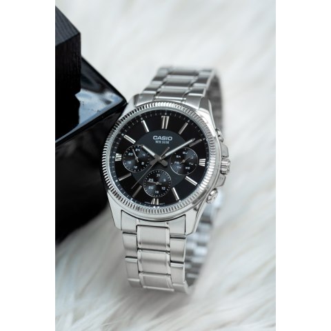 ZEGAREK MĘSKI CASIO MTP-1375D-1AVDF (zd112b) + BOX ZEGAREK MĘSKI CASIO MTP-1375D-1AVDF (zd112b) + BOX