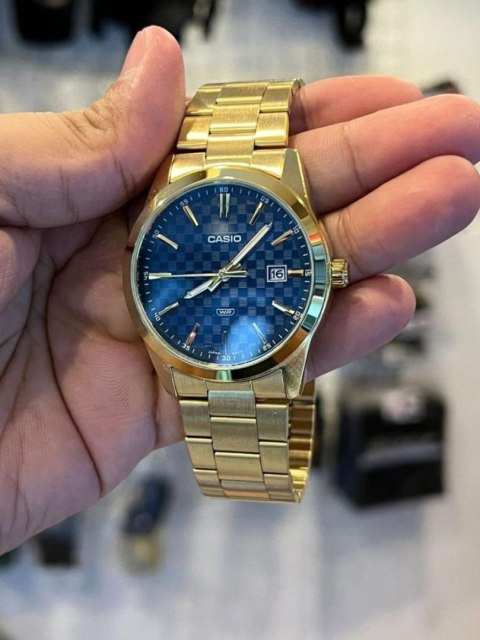 ZEGAREK MĘSKI CASIO MTP-VD03G-2A + BOX ZEGAREK MĘSKI CASIO MTP-VD03G-2A + BOX