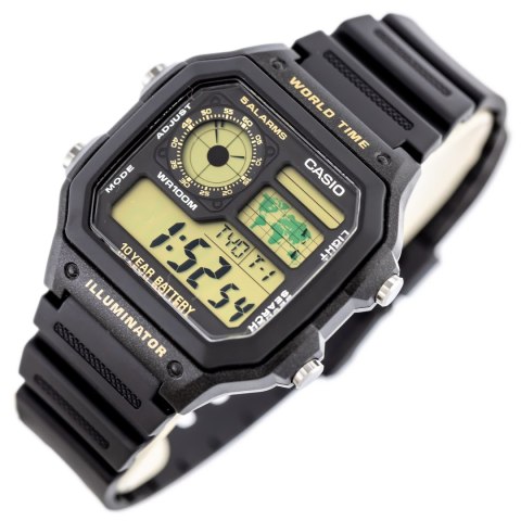 ZEGAREK MĘSKI CASIO Sports AE-1200WH-1B + BOX (zd146c) ZEGAREK MĘSKI CASIO Sports AE-1200WH-1B + BOX (zd146c)