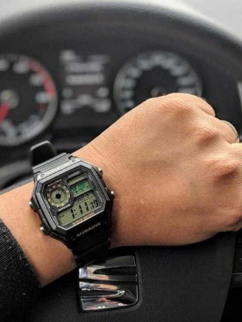 ZEGAREK MĘSKI CASIO Sports AE-1200WH-1B + BOX (zd146c) ZEGAREK MĘSKI CASIO Sports AE-1200WH-1B + BOX (zd146c)