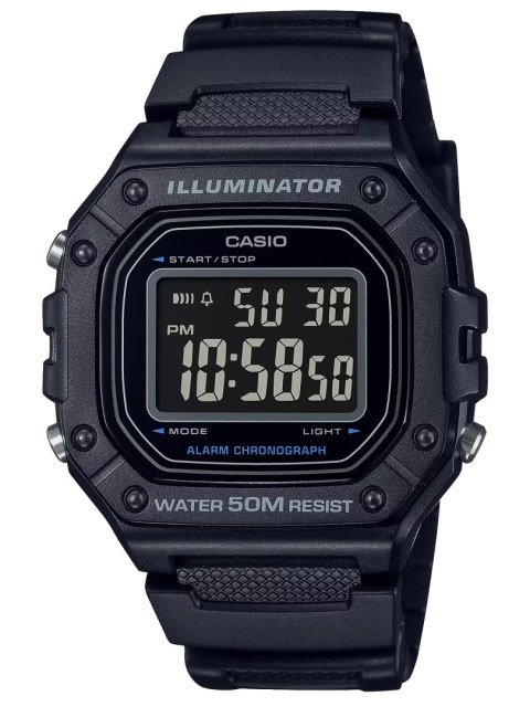 ZEGAREK MĘSKI CASIO W-218H-1B + BOX ZEGAREK MĘSKI CASIO W-218H-1B + BOX