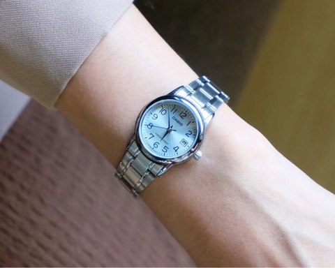 Zegarek Damski Casio Collection LTP-V002D-2B + BOX Zegarek Damski Casio Collection LTP-V002D-2B + BOX