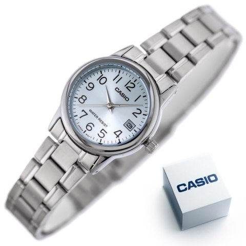 Zegarek Damski Casio Collection LTP-V002D-2B + BOX Zegarek Damski Casio Collection LTP-V002D-2B + BOX