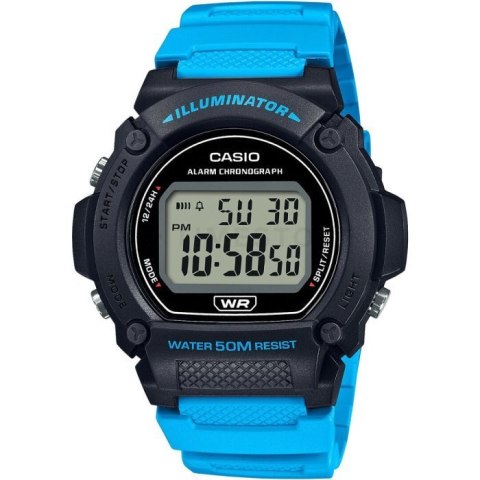 Zegarek Męski Casio W-219H-2A2VEF (zd207f) + BOX Zegarek Męski Casio W-219H-2A2VEF (zd207f) + BOX