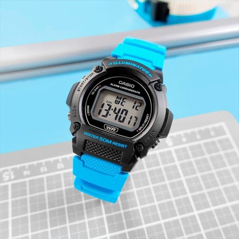 Zegarek Męski Casio W-219H-2A2VEF (zd207f) + BOX Zegarek Męski Casio W-219H-2A2VEF (zd207f) + BOX