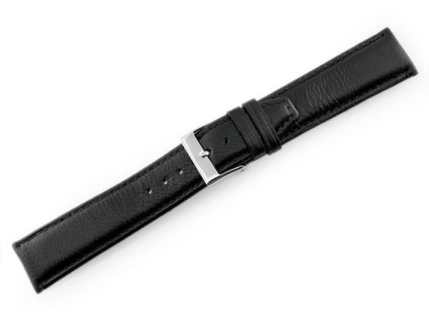 Pasek skórzany do zegarka W26 - PREMIUM - czarny - 22mm Pasek skórzany do zegarka W26 - PREMIUM - czarny - 22mm