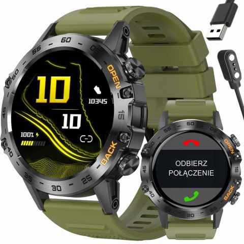 SMARTWATCH MĘSKI GRAVITY GT9-12 - WYKONYWANIE POŁĄCZEŃ, CIŚNIENIOMIERZ (sg021l) SMARTWATCH MĘSKI GRAVITY GT9-12 - WYKONYWANIE POŁĄCZEŃ, CIŚNIENIOMIERZ (sg021l)