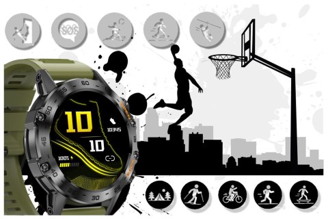 SMARTWATCH MĘSKI GRAVITY GT9-12 - WYKONYWANIE POŁĄCZEŃ, CIŚNIENIOMIERZ (sg021l) SMARTWATCH MĘSKI GRAVITY GT9-12 - WYKONYWANIE POŁĄCZEŃ, CIŚNIENIOMIERZ (sg021l)